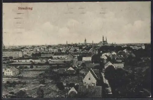 AK Straubing, Blick auf den Ort