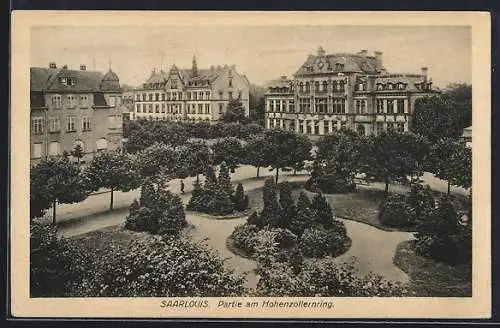 AK Saarlouis, Partie am Hohenzollernring