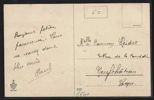 AK Merzig a. d. Saar, Gesamtansicht vom Ort