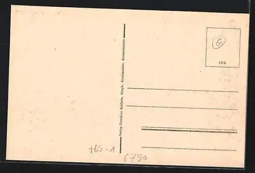 AK Kaiserslautern, Strassenpartie am Hauptbahnhof