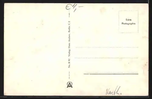 AK Berlin-Neukölln, Karstadt-Haus auf dem Herrmannplatz