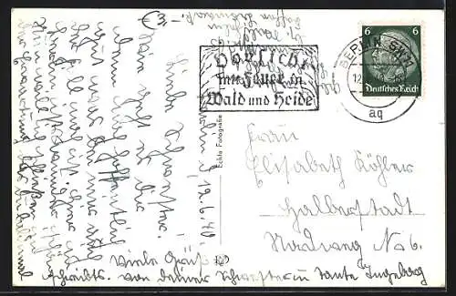 AK Berlin-Neukölln, Hochhaus am Hermannplatz, Karstadt, Bauhaus