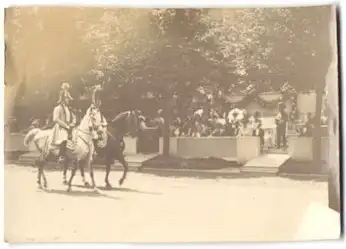 16 Fotografien unbekannter Fotograf, Ansicht Wien, Kaiser Huldigungs-Festzug 1908 zum 60 jährigen Regierungsjubiläum
