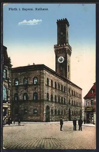 AK Fürth / Bayern, Rathaus