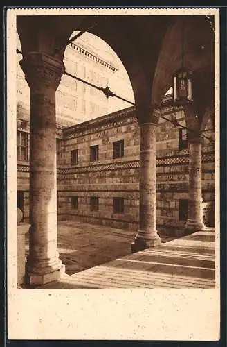 AK Mülheim / Ruhr, Stadthalle, Ehrenhof an der Schlossstrasse