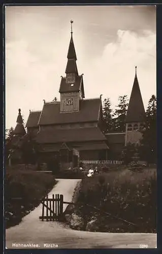 AK Hahnenklee, Eingang zur Kirche