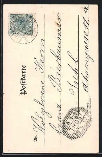 AK Wien, Riesenrad im K. k. Prater