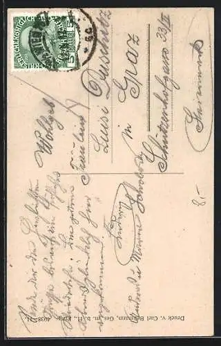 AK Wien, Riesenrad im K. K. Prater