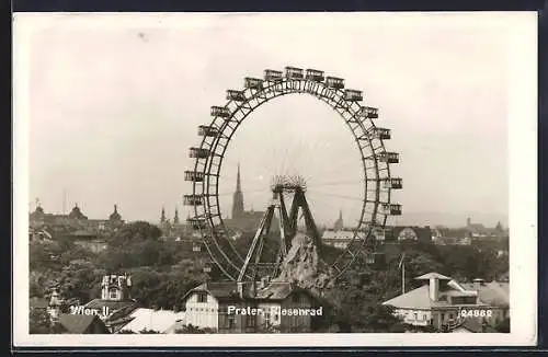 AK Wien, K. k. Prater, Das Riesenrad