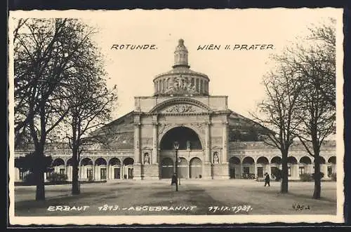 AK Wien, Die Rotunde im Prater