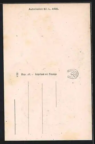 Künstler-AK Mauzan: Les Succés de 1900, Le grand frisé, lustiges tanzendes Paar