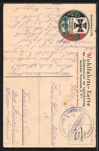 AK Portrait des Reichskanzlers von Bethmann Hollweg in Uniform