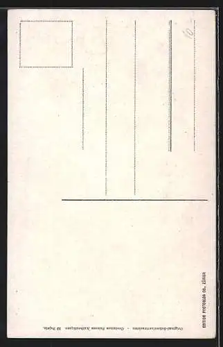 AK Schächental, Schweizerin in Tracht mit Stock