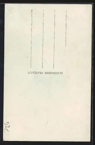 AK Beispiele französischer Briefmarkensprache