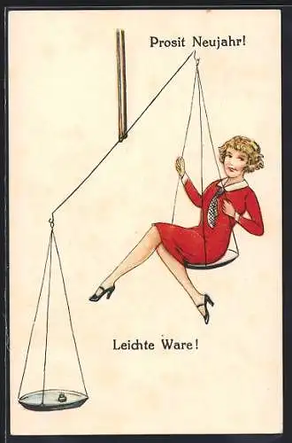 AK Die Frau als leichte Ware, frauenfeindlicher Humor