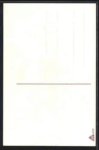 AK Eine unförmige Frau schaut in einen winzigen Spiegel, Zrcádko na stene, povez, kdo nejhezci v svete je?