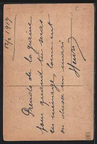 AK Frau kontrolliert ihren Ehemann, frauenfeindlicher Humor