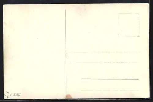 AK Frau zieht ihren Mann am Ohr aus der Kneipe, frauenfeindlicher Humor