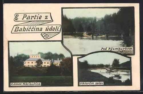 AK Ratiborice, Pod Ryzmburkem, Zamek, Viktorcin splav