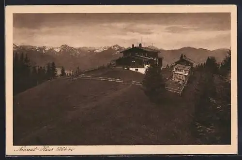 AK Neureut-Haus, Blick zum Unterkunftshaus