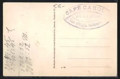 AK Orig. ung.-serb. Musik-, Gesang- und Tanztruppe Hungaria in Trachten