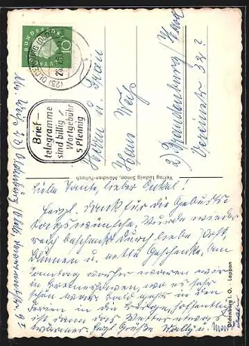 AK Oldenburg / Oldenburg, Lappan-Strasse mit Gasthaus Kaiserhof