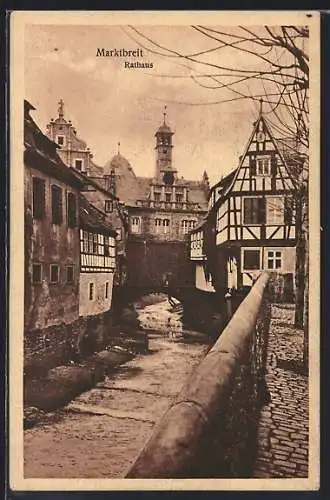AK Marktbreit a. Main, Rathaus