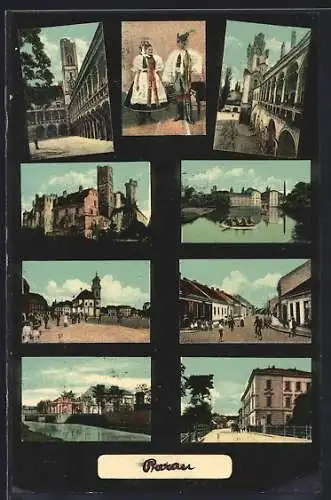 AK Breclava, Kostel, Partie, Zamek