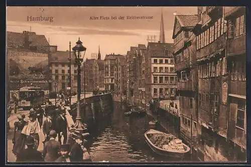 AK Alt-Hamburg, Alter Fleth bei der Reichenstrasse