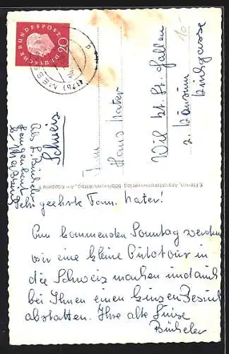 AK Langenhart b. Messkirch, Strassenansichten im Ort
