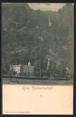 AK Meiringen, Hotel Reichenbachfall