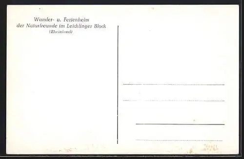 AK Leichlingen /Rheinland, Ferienheim Leichlinger Block