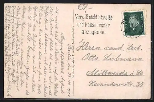 AK Berlin-Neukölln, Hohenzollernplatz aus der Vogelschau