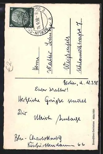 AK Berlin-Charlottenburg, Kaiser Wilhelm-Gedächtniskirche
