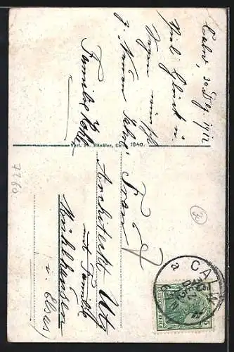 AK Calw, Partie bei der Stadtkirche