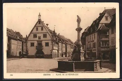 AK Obernai, La Place du Marché
