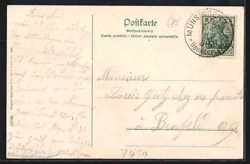 AK Münsingen, Truppenübungsplatz, Barackenlager