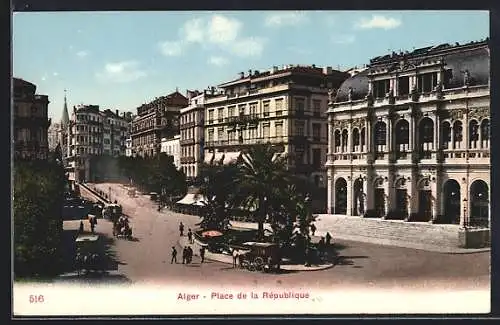 AK Alger, Place de la République