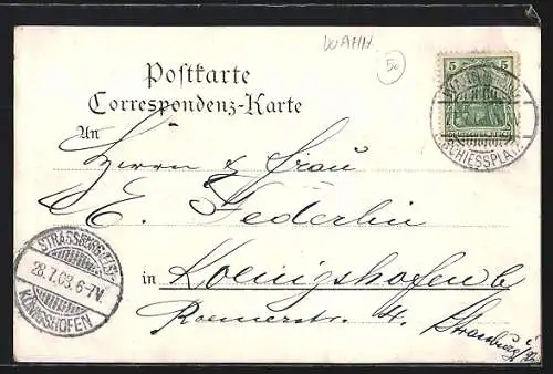 AK Köln-Wahn, Cölner Strasse, 21 cm Mörserbatterie