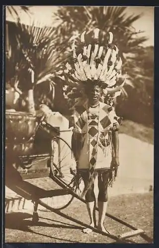 AK Durban, Rikshaw-Boy, Rikschaläufer