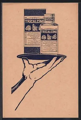 AK Reklame für Tricalcine, Laboratoires des Produits Scientia