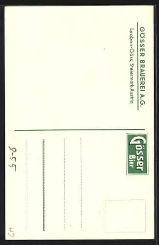 AK Wenn einer eine Reise tut..., Gösser Bier