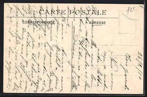 AK Paris, Rue Traversière pendant les inondations de janvier-février 1910