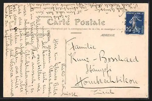 AK Paris, Rue de Seine inondée avec barques, crue de 1910