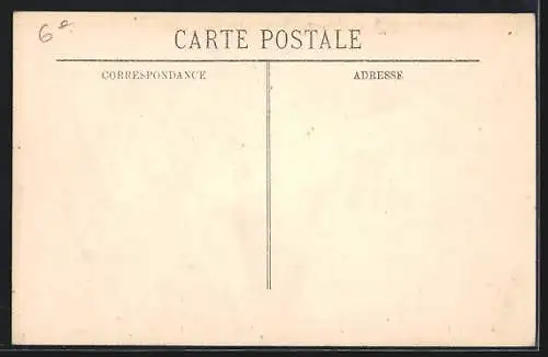 AK Paris, Inondations de janvier 1910, Quai Conti inondé