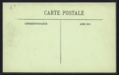 AK Paris, Inondations de janvier 1910 au Quai Conti