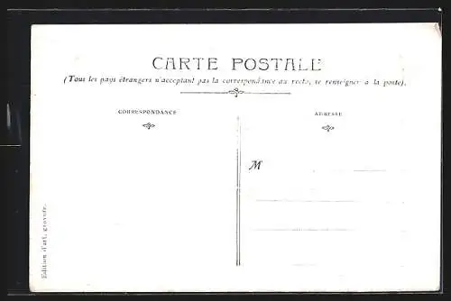 AK Issy-les-Moulineaux, Inondations 1910 au Rond-point Gambetta