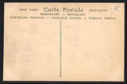 AK Paris, Pavés de bois soulevés par l`inondation rues Jacob et Bonaparte (La Grande Crue 1910)