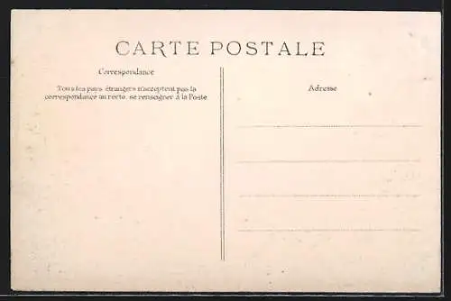 AK Paris, Crue de la Seine 1910, Rue de Lille vue du Boulevard Saint-Germain