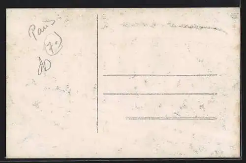 AK Paris, Inondation de la Rue de Verneuil